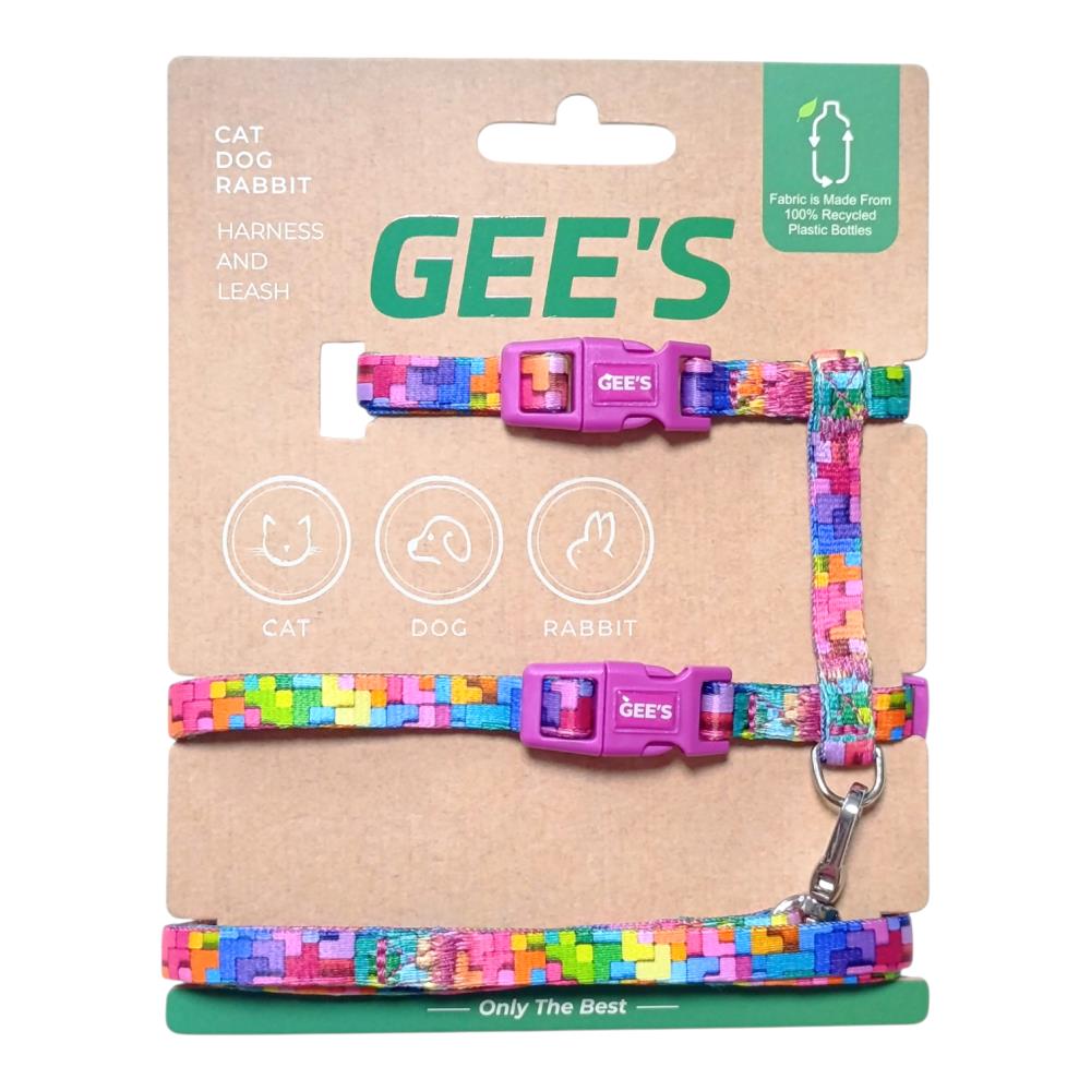 GEE'S PREMİUM KEDİ GÖGÜS TASMASI*6